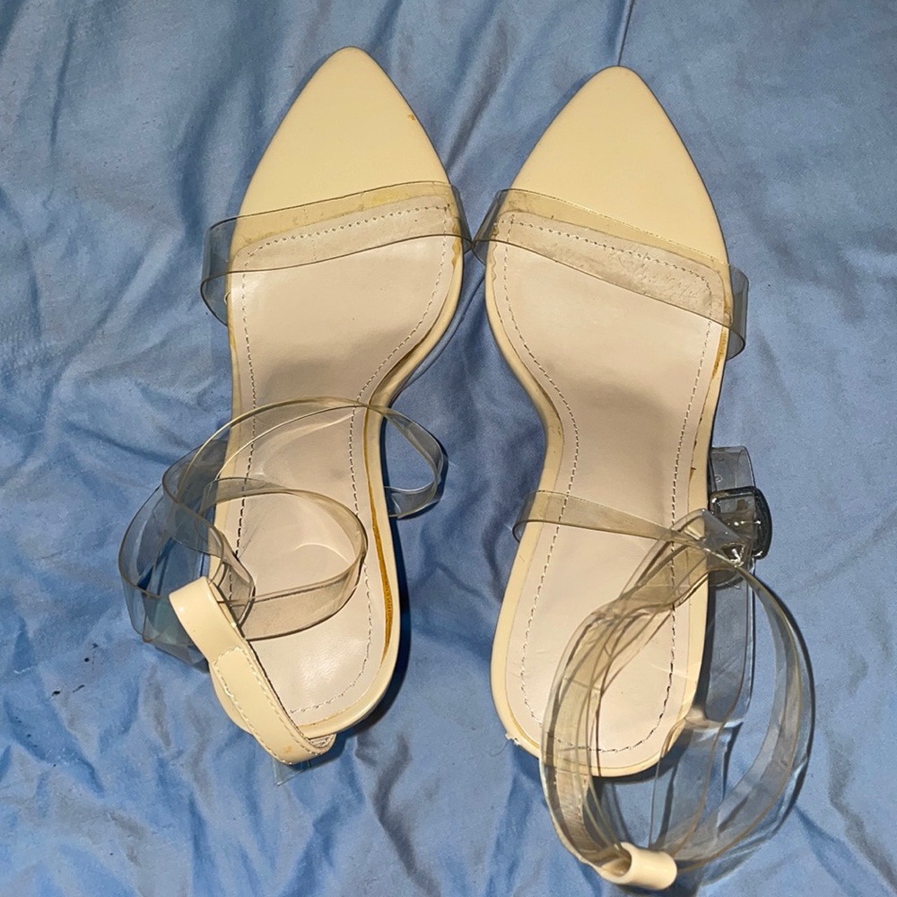 Beige Stiletto heels